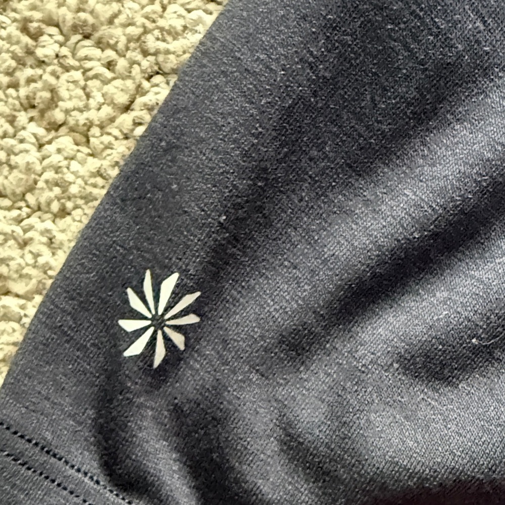 Athleta Open Back Black Short Sleeve Tee - Picture 4 of 5